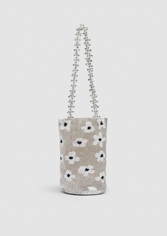 Silver Flower Dream Bag