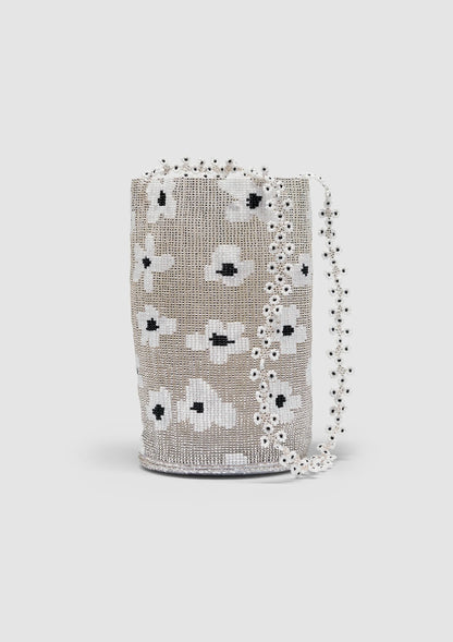 Silver Flower Dream Bag