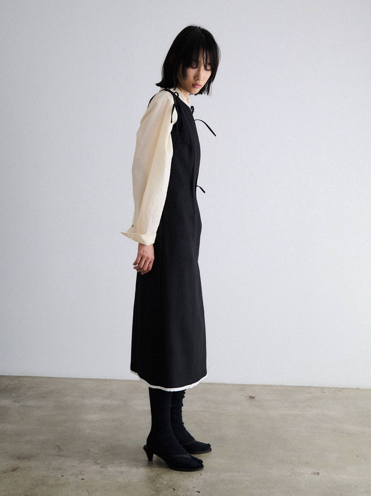 TSUTSUMI dress Black