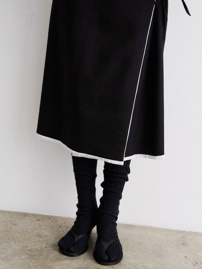 TSUTSUMI dress Black