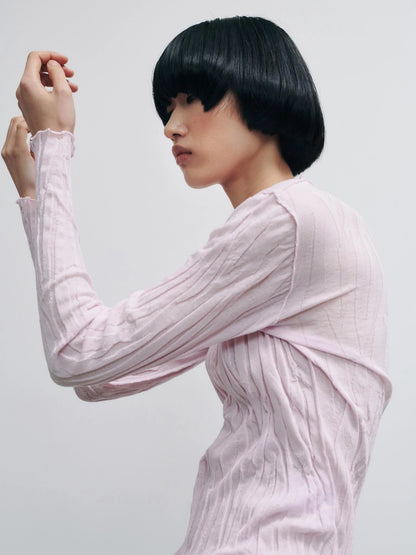 Velo sweater- Pale Pink