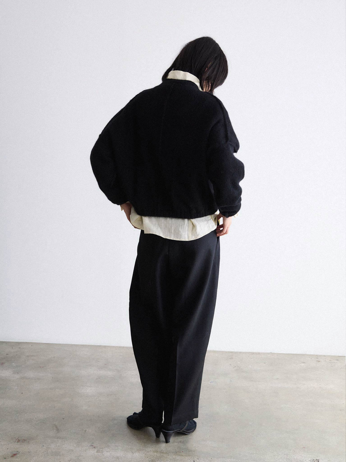 Wataame cardigan - Black