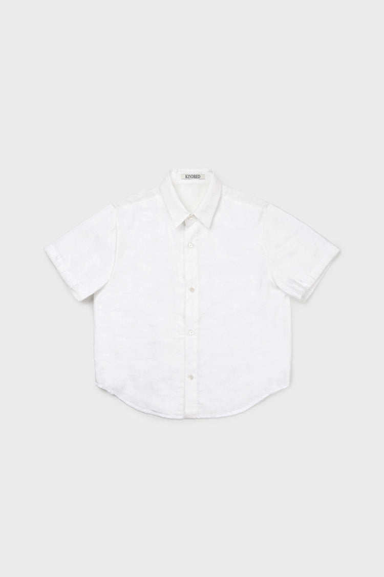 Ruffle lined reversible shirt