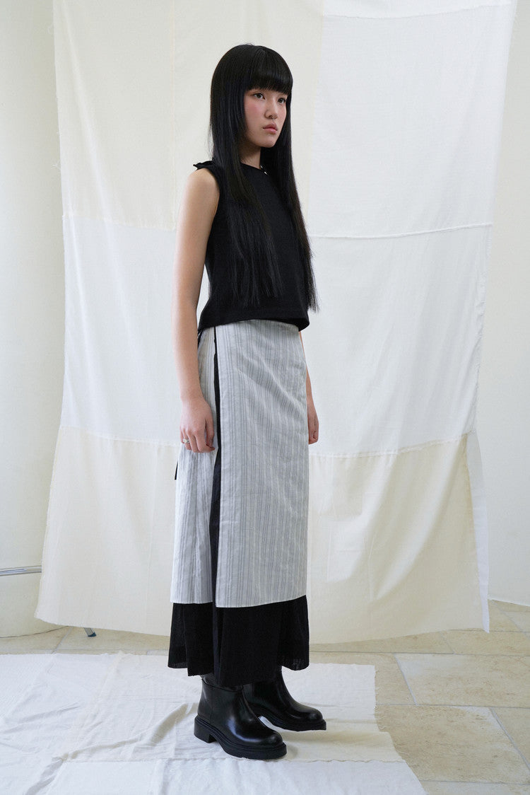 Open back sleeveless