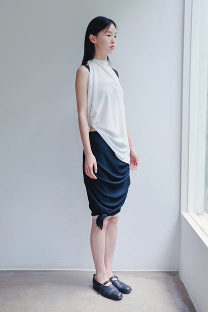 knotted t-shirt