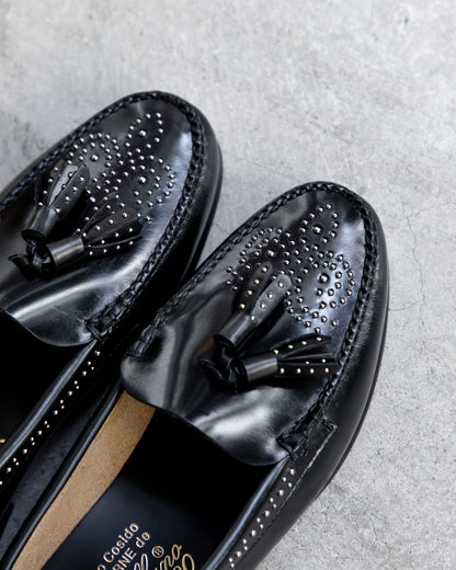 Spanish rock studded loafers