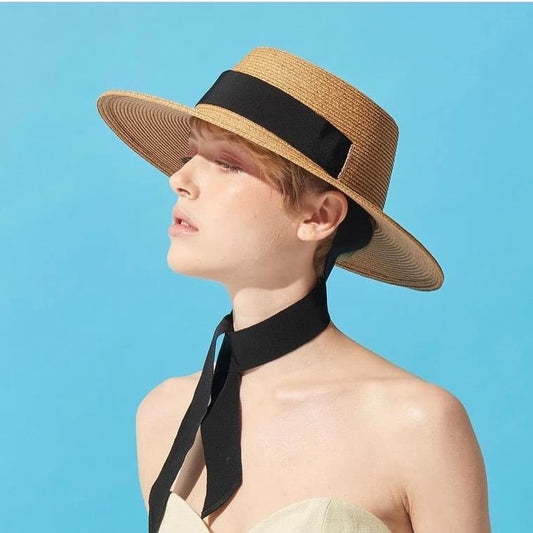 Augustine (Black ribbon + Nude ribbon)