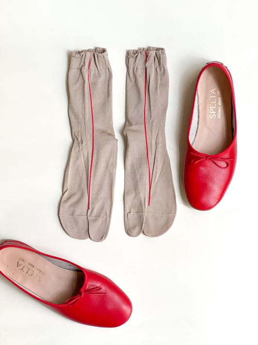 Antipast | Tabi line socks