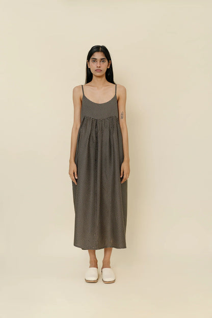 Maci dot print dress