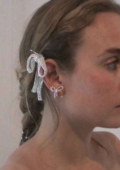 Mini Bow Ear Stick