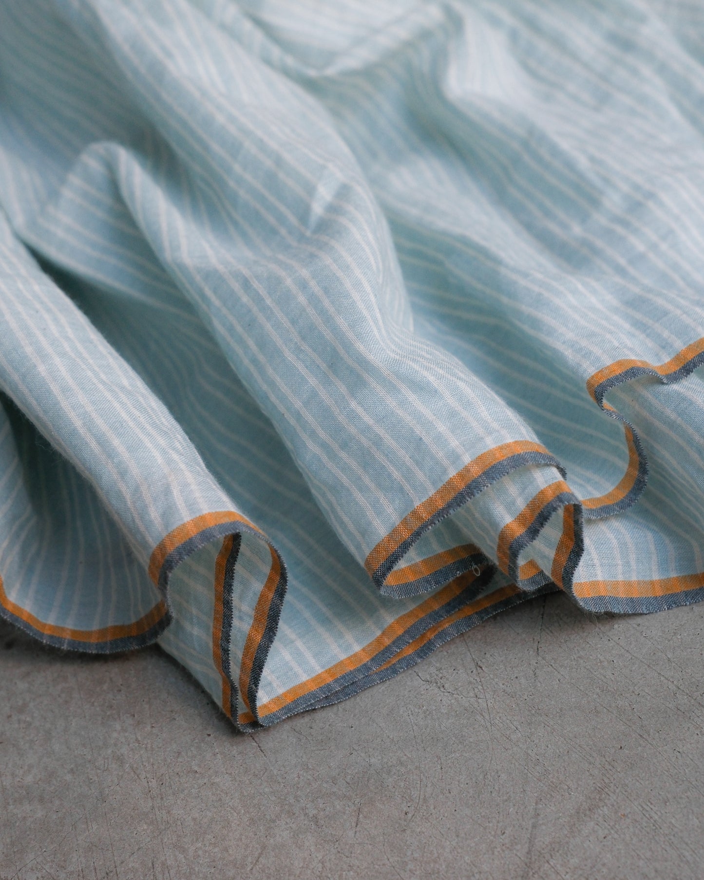 RB Baby blue striped dress