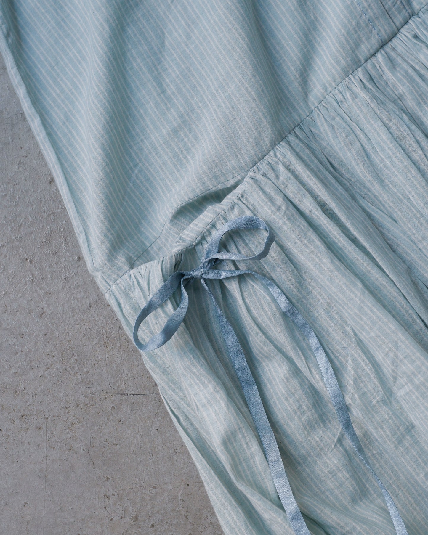 RB Baby blue striped dress