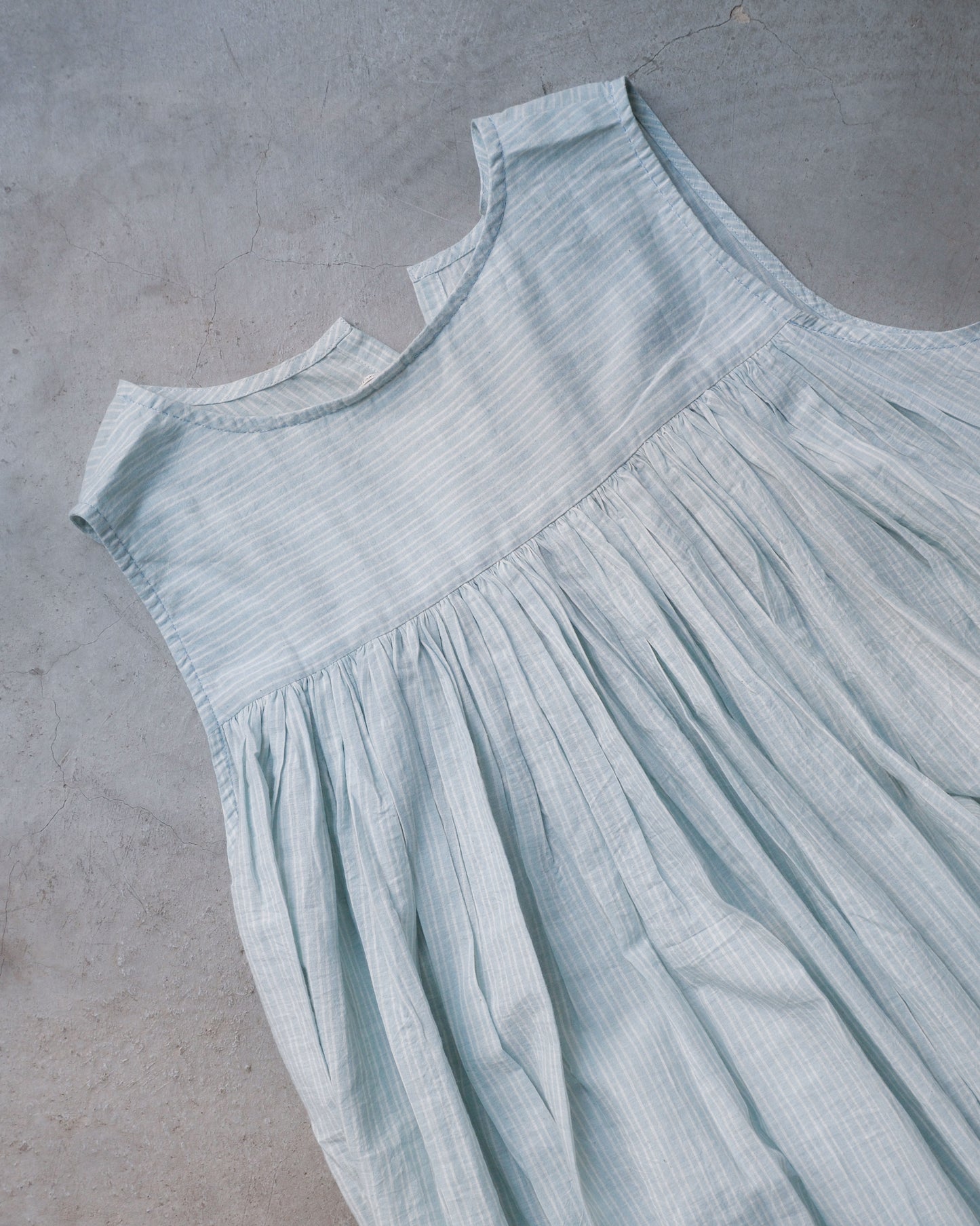 RB Baby blue striped dress