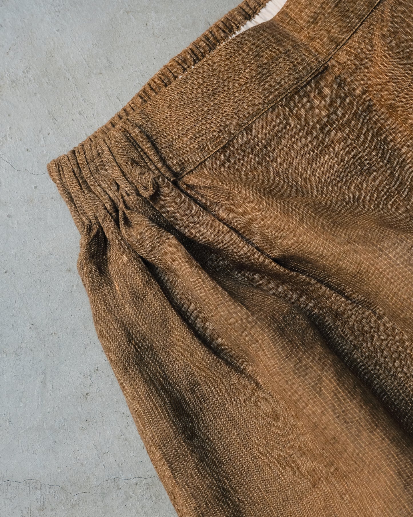 RB Chocolate brown linen pants