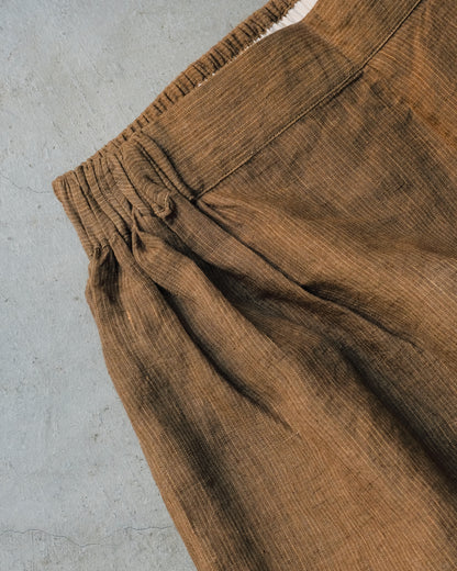 RB Chocolate brown linen pants