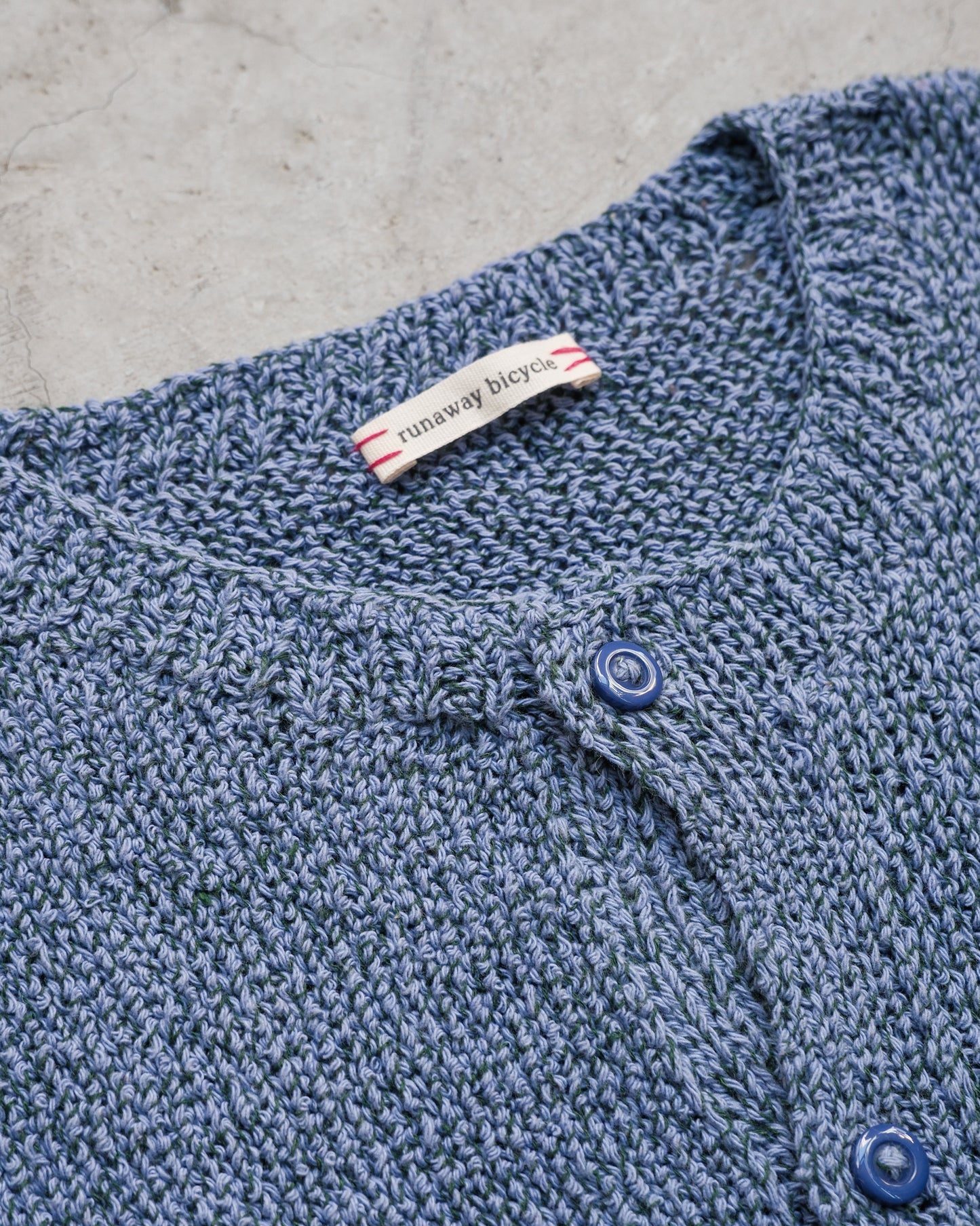 RB mixed color knit vest