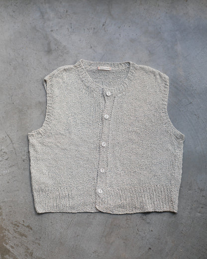 RB mixed color knit vest