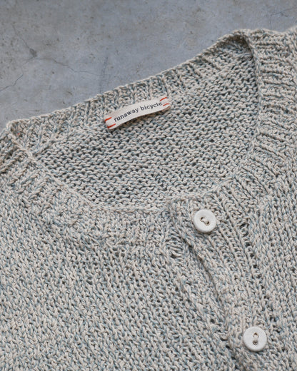 RB mixed color knit vest