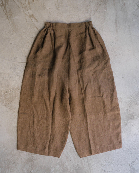RB Chocolate brown linen pants
