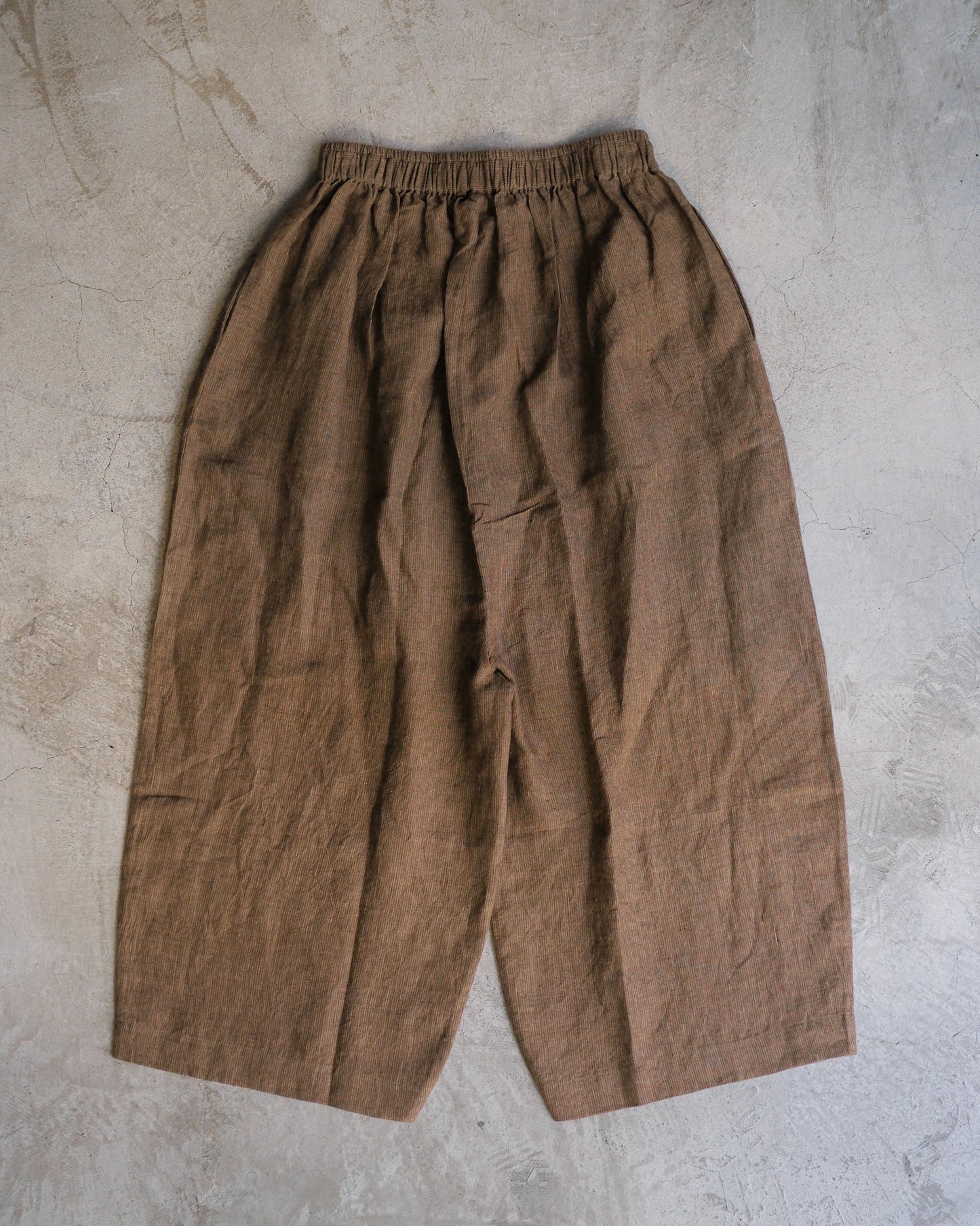 RB Chocolate brown linen pants