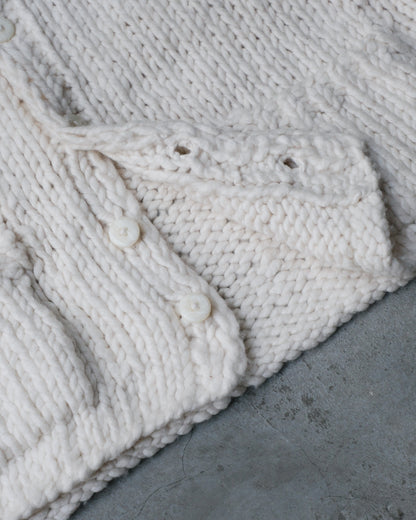 Bobby Ecru Wool Vest