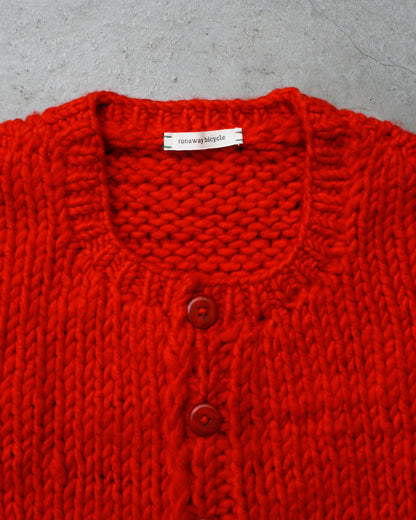 Bobby Red Wool Vest