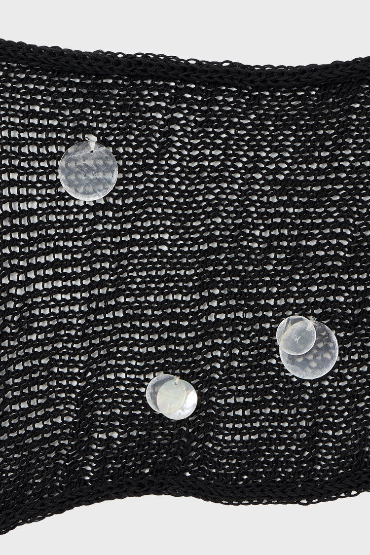 shell knit vest