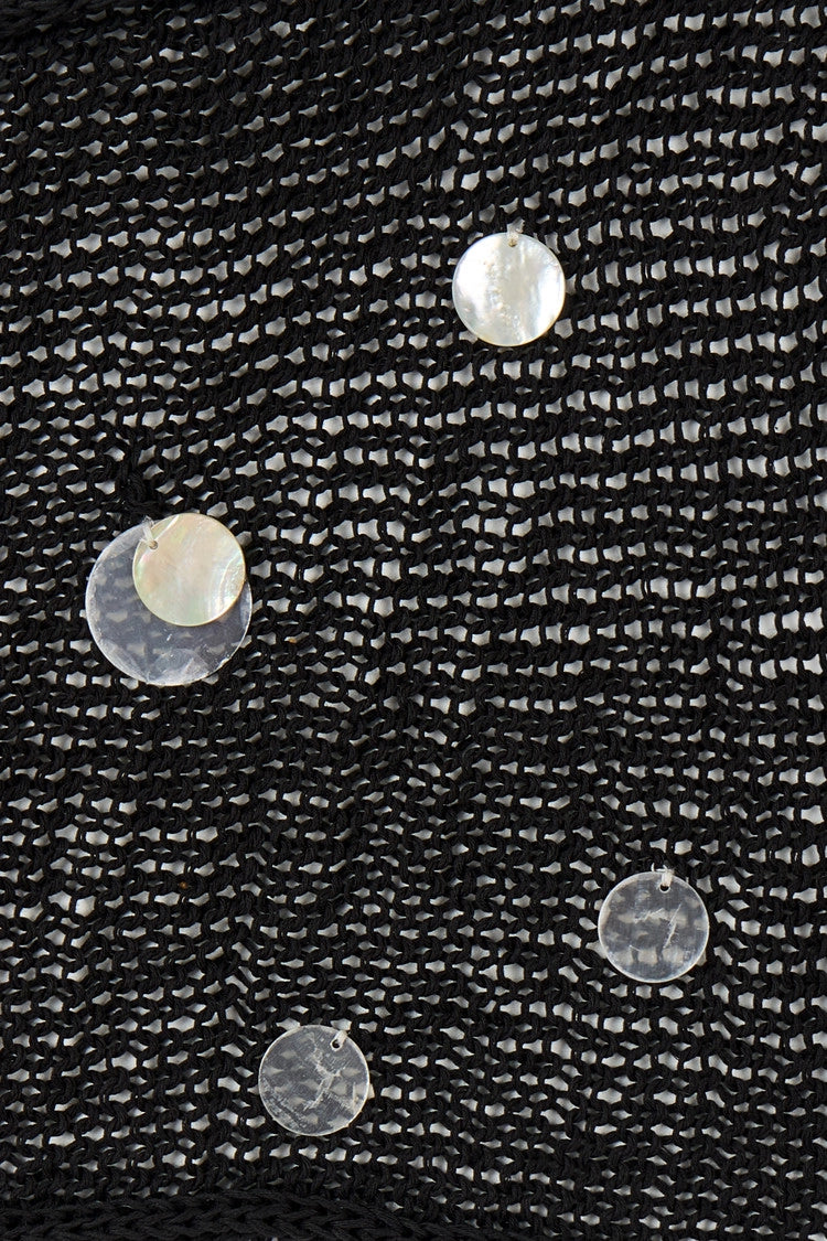 shell knit vest