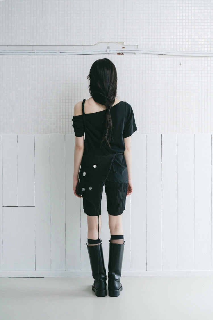 shell knit vest