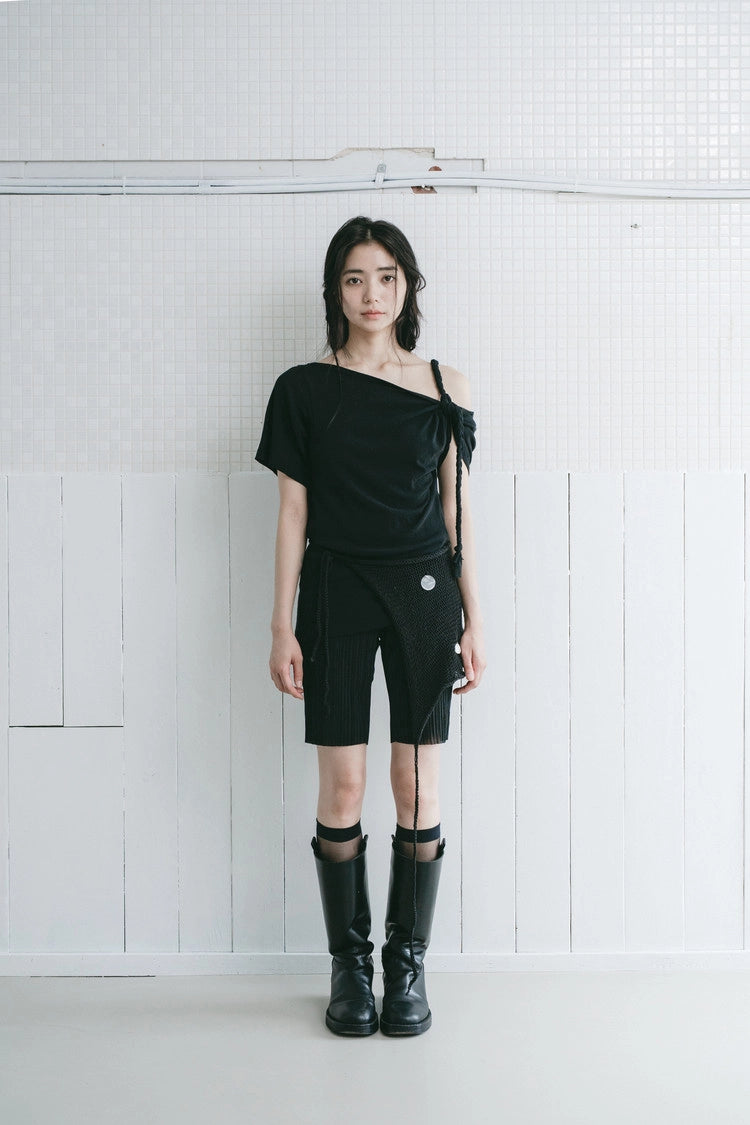 shell knit vest