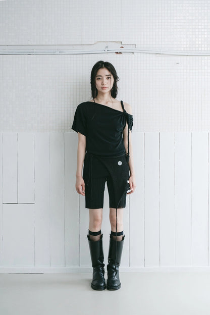 shell knit vest