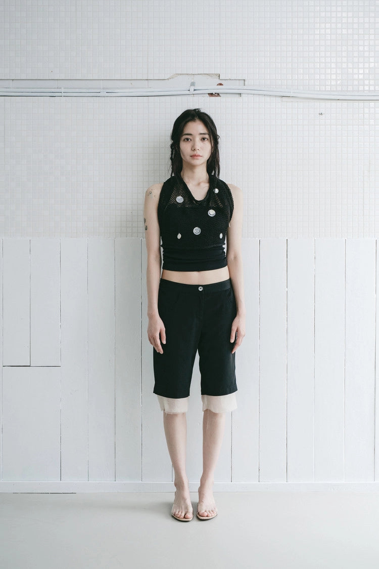 shell knit vest