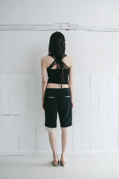 shell knit vest