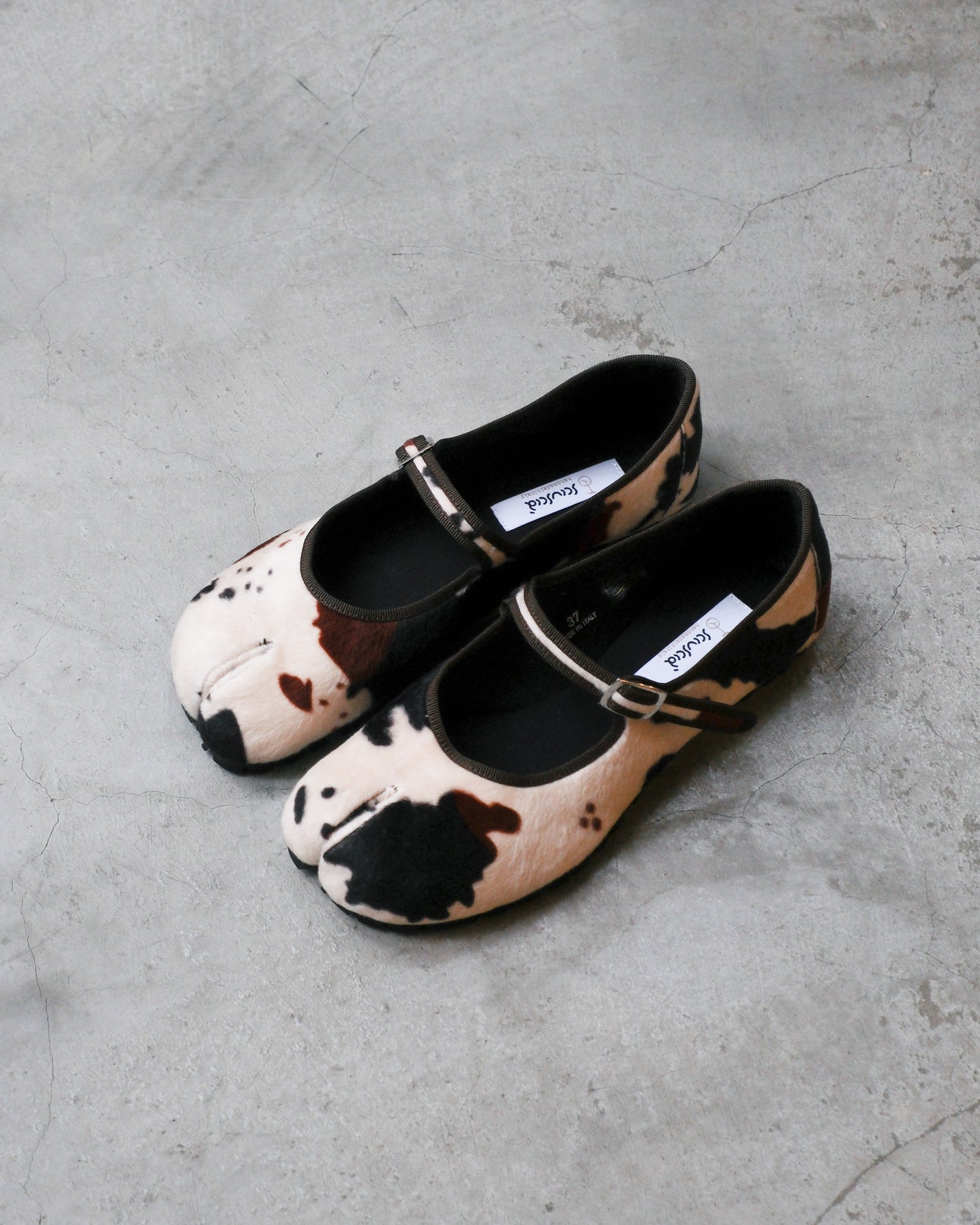 Tabi cow shoes