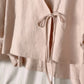 Linen Wrap Jacket