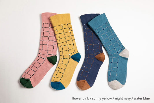 Wind Check Socks