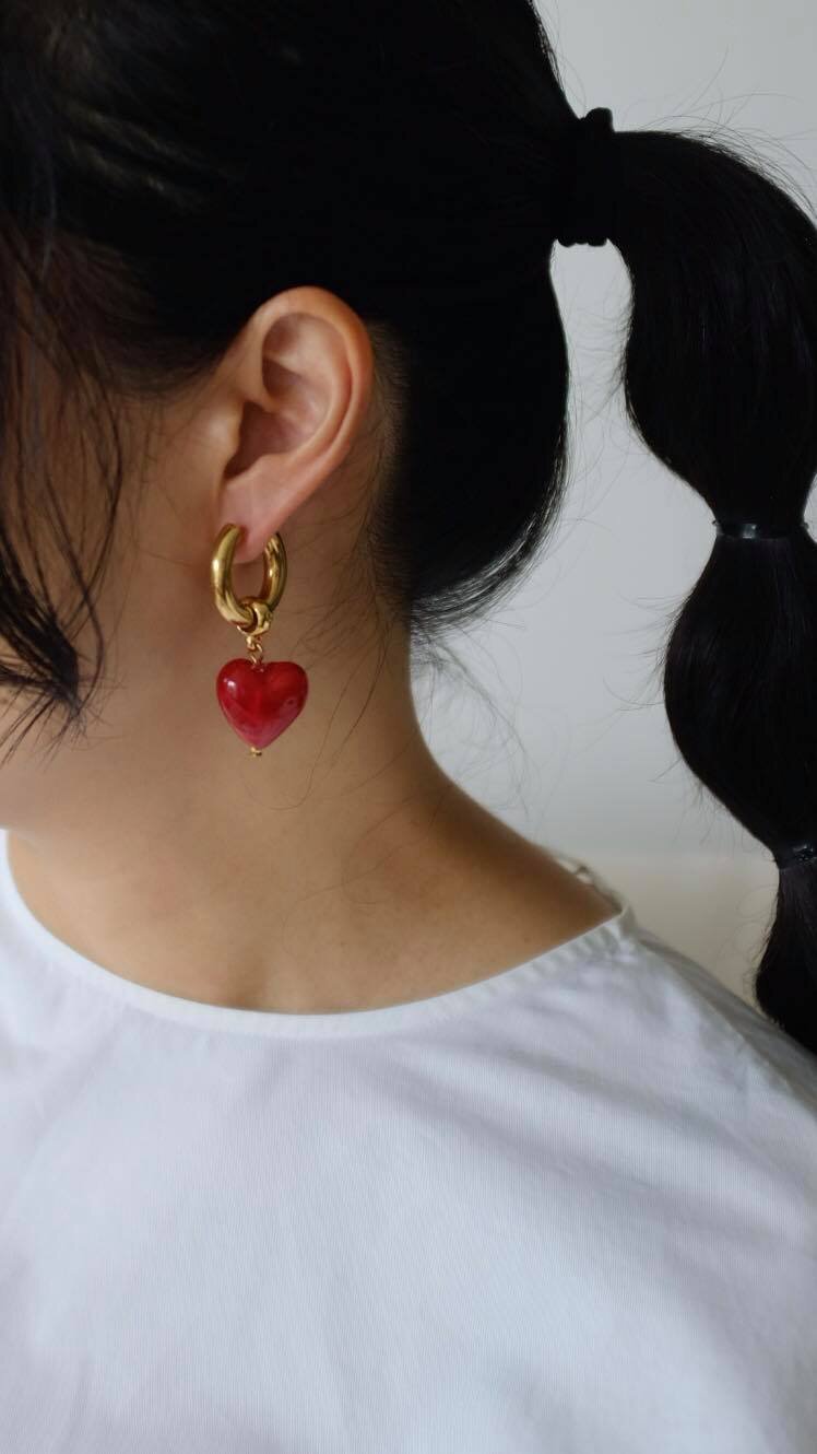 Heart of Glass Earrings