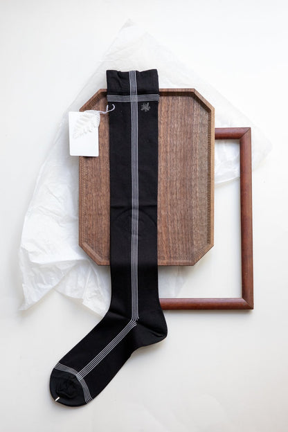 Side Line silk long socks