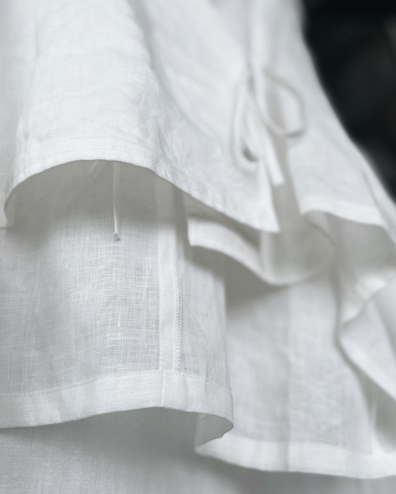 Linen Wrap Jacket