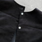 Corduroy Split Vest (Black)