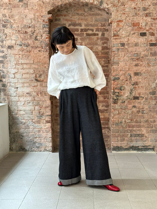 God dag | Amazing grace Linen blouse