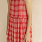 RB| Anna Red Check Dress