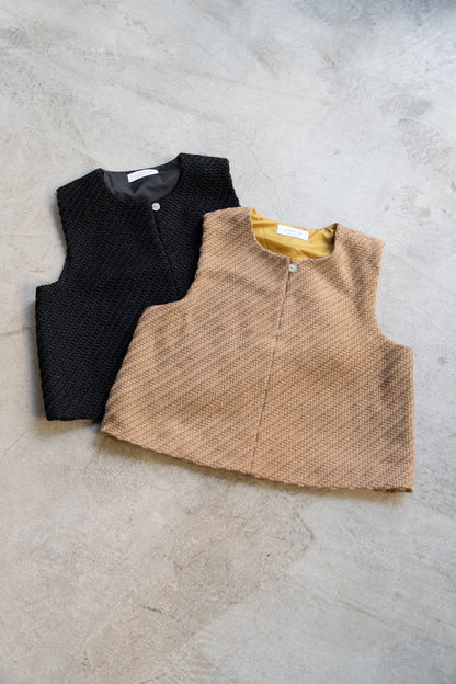 GOD DAG | Tweed button front Top