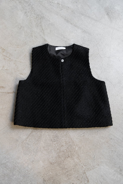 GOD DAG | Tweed button front Top