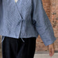 God Dag| Checked Wrap Jacket